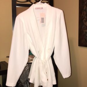 NWT White Summer Blazer